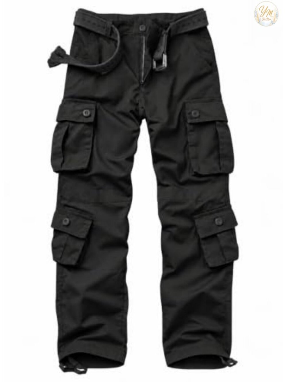 Men's Waterproof Ripstop Cargo Hiking Pants with 8 Pockets